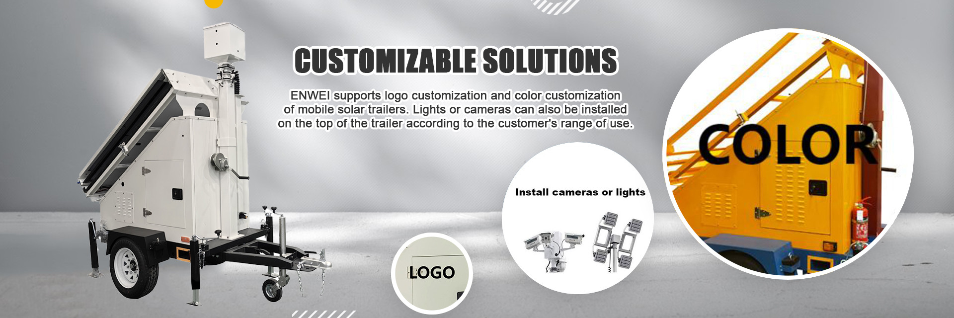 Qualität Mobilfunk-Sicherheits-Trailer usine