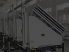 Mobiler Sonnenüberwachungsanhänger mit 3*400W-Solarkollektoren