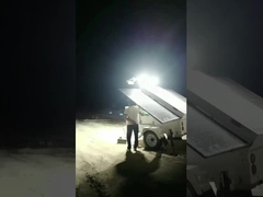 Mobile Solar-Lichtanlage