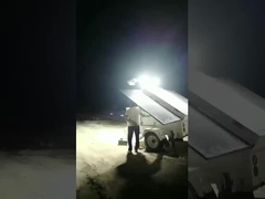 Solarmobiles Lichtanhänger mit LED