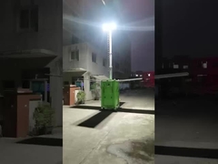 Solar-LED-Leuchtenkuboid