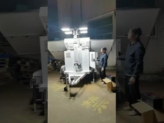 Mobiler Solarsystem-Licht-LED-Anhänger