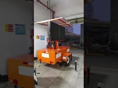 Trailer für tragbare Solarbildschirme mit LED-Bildschirm