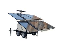 Modell 8300 tragbarer Solarlichtmast