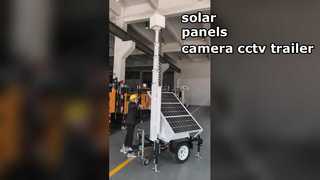 Mini-Videoüberwachungsanhänger mit mobiler Solarkamera