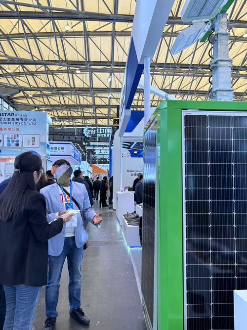 Latest company news about ENWEI zeigt Solarprodukte auf der internationalen Bauma 2024