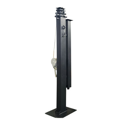Höhenschalbares Handwerk Teleskopmast 19ft 6m für Solartrailer Solarlichtturm