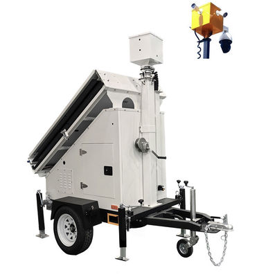Mobile Website Solar Security Trailer Videoüberwachung mit HD-Kameras