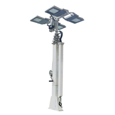 Höhenschalbares Handwerk Teleskopmast 19ft 6m für Solartrailer Solarlichtturm