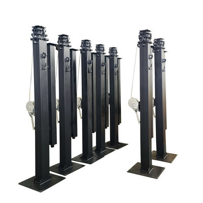 Personalisierte Handmasten Solar-Trailer Kamera Mast Pole 6m 19ft 7m 21ft Preis