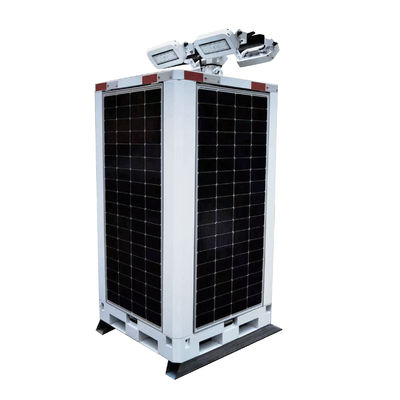 Cube Off Grid Solar System Tower Solar Light Tower mit 4*230 Solarzellen für die USA