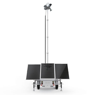 quality Solartrailer Sicherheitskamera Trailer Solartrailer für Parkplätze factory