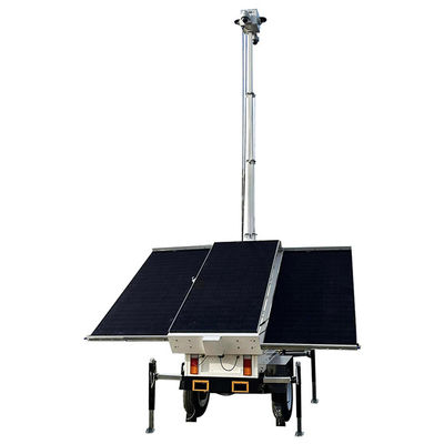 Dc 24V Solarkamera Cctv Anhänger für die Überwachung von Bergbaugebieten