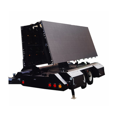 Portable Solar Double-Sided Foldable Led Propaganda Display Werbeanhänger für Ausstellung Werbung