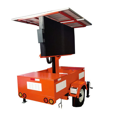 Solaranlagen, Energiesysteme, LED-Bildschirm-Trailer 4G 5G WIFI für Baustellen