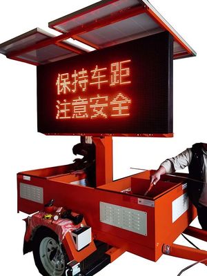 Energieeffizienz hohe Energieeinsparung Solarenergie LED-Display-Trailer P3 P4 P5 zur Produktwerbung