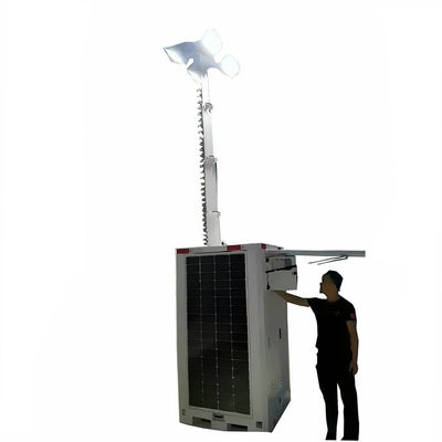 Wasserdichte, korrosionsbeständige Solarleuchte, Led-Lichtturm-Box für Campingbeleuchtung