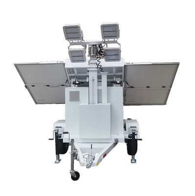 Monokristalline Silizium-Solarzellen Einheitliche Beleuchtung Led-Licht-Trailer Für Outdoor-Musik-Festival Beleuchtung