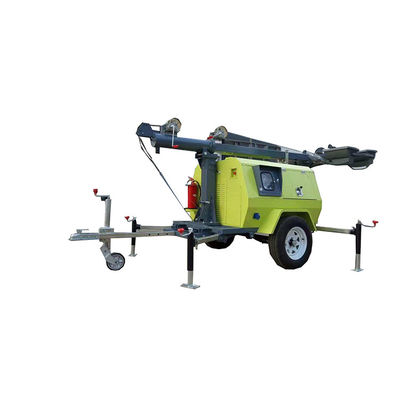 High Efficiency Energy Saving Mobile Diesel Led Light Trailer für die Beleuchtung von Wäldern