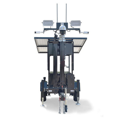 Solarlichtturm mit 6m Elektromasten 2*420W Solarzellen für Veranstaltungsbeleuchtung