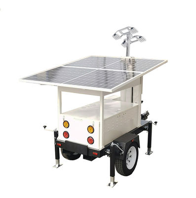 Hochleistungssolarbetriebene Beleuchtungstürme Portable Solar Led Lighting Trailer für temporäre Beleuchtung