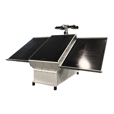Green Power Solar Led Lighting Skid Trailers für Außenbaustellen