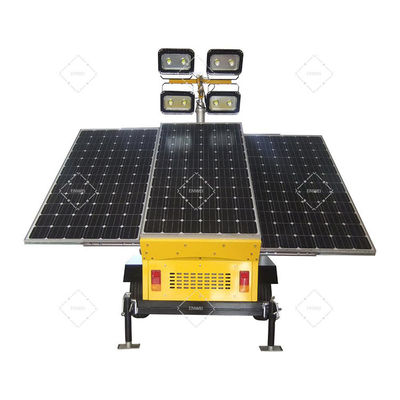 Bewegliche Solarlichttürme mit 4*200Ah Gelbatterie für Ranchbeleuchtung