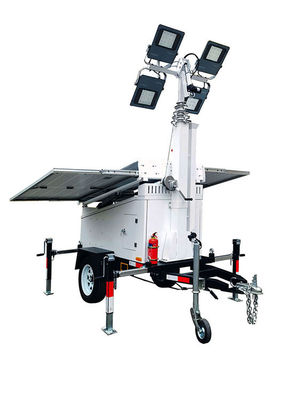 Portable Mobile Solar Trailer Mounted High Brightness Licht für Musikfestival Beleuchtung