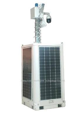 Tragbare Solarkamera CCTV-Turm zur Überwachung von Parkplätzen