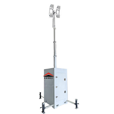 US-Standard-Portable Led Lighting Tower mit 6 Meter Teleskopmast für Aktivitätsbeleuchtung