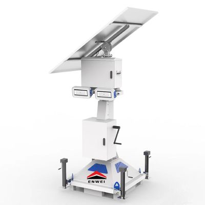 Mobiler Solarlichtturm mit Überwachungskamera und LED-Licht für Straßenbeleuchtung