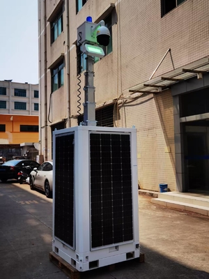 Solarüberwachungskamera Turm Solarlichtwürfel mit Hochleistungsbatterie