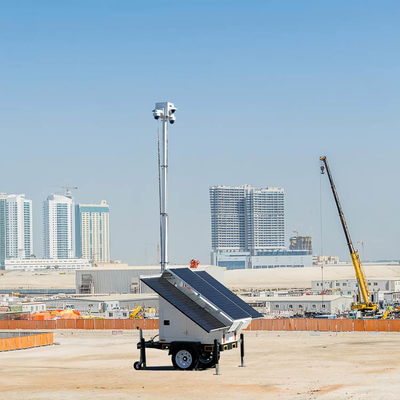 Solarüberwachungsanhänger mit 3*400W-Solarkollektoren für die Überwachung von Standorten