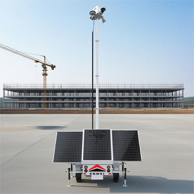 Lange Akkulaufzeit Solarpanel Kameraanhänger für die Baustellenüberwachung