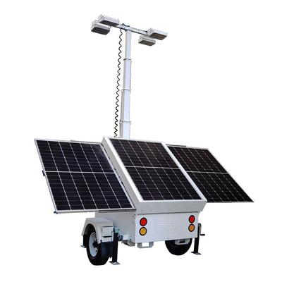 Solarüberwachung Lichtschlepper Solarkamera Lichtturm mit 3*460W Solarzellen für Baustelle