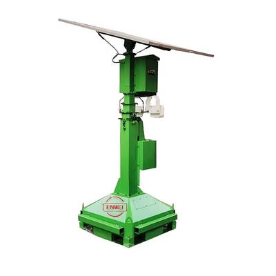 Tragbarer Solar-Lichtmast mit 2*50W LED-Flutlichtern für temporäre Arbeitsbereiche