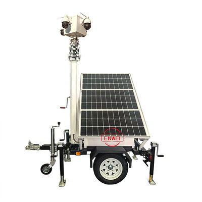 Flexible Solarüberwachungsanlage 360° Kamera Abdeckung Nachtbeleuchtung für Minenarbeitsplätze